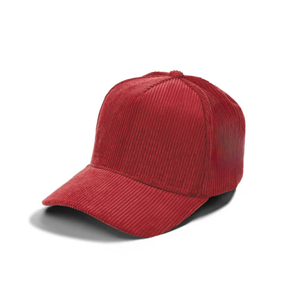 5-Panel Corduroy Snapback Cap | 12 Colors - Niksstuff