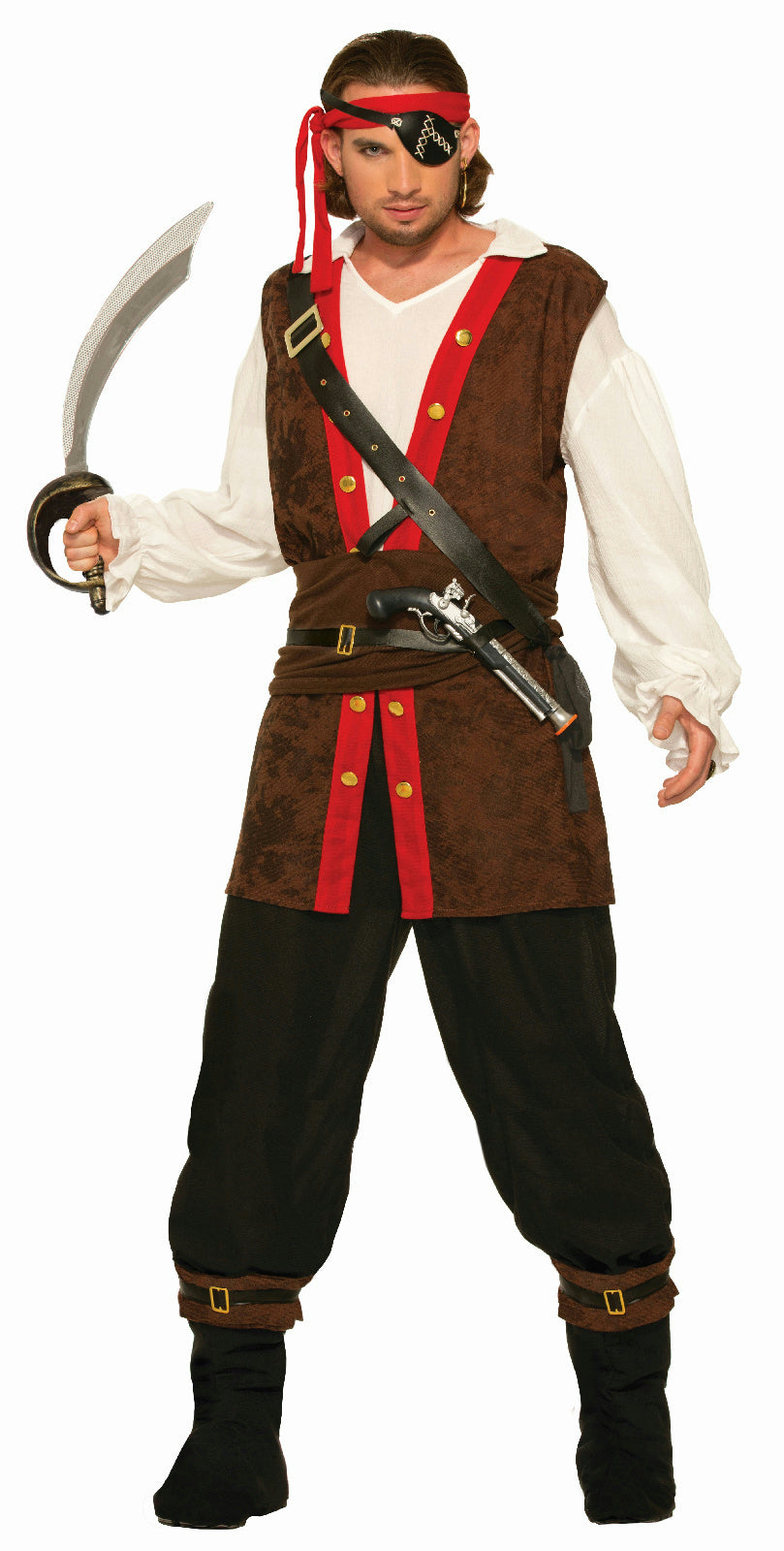 Buccaneer of the Seas Adult Costume - One Size Fits Most