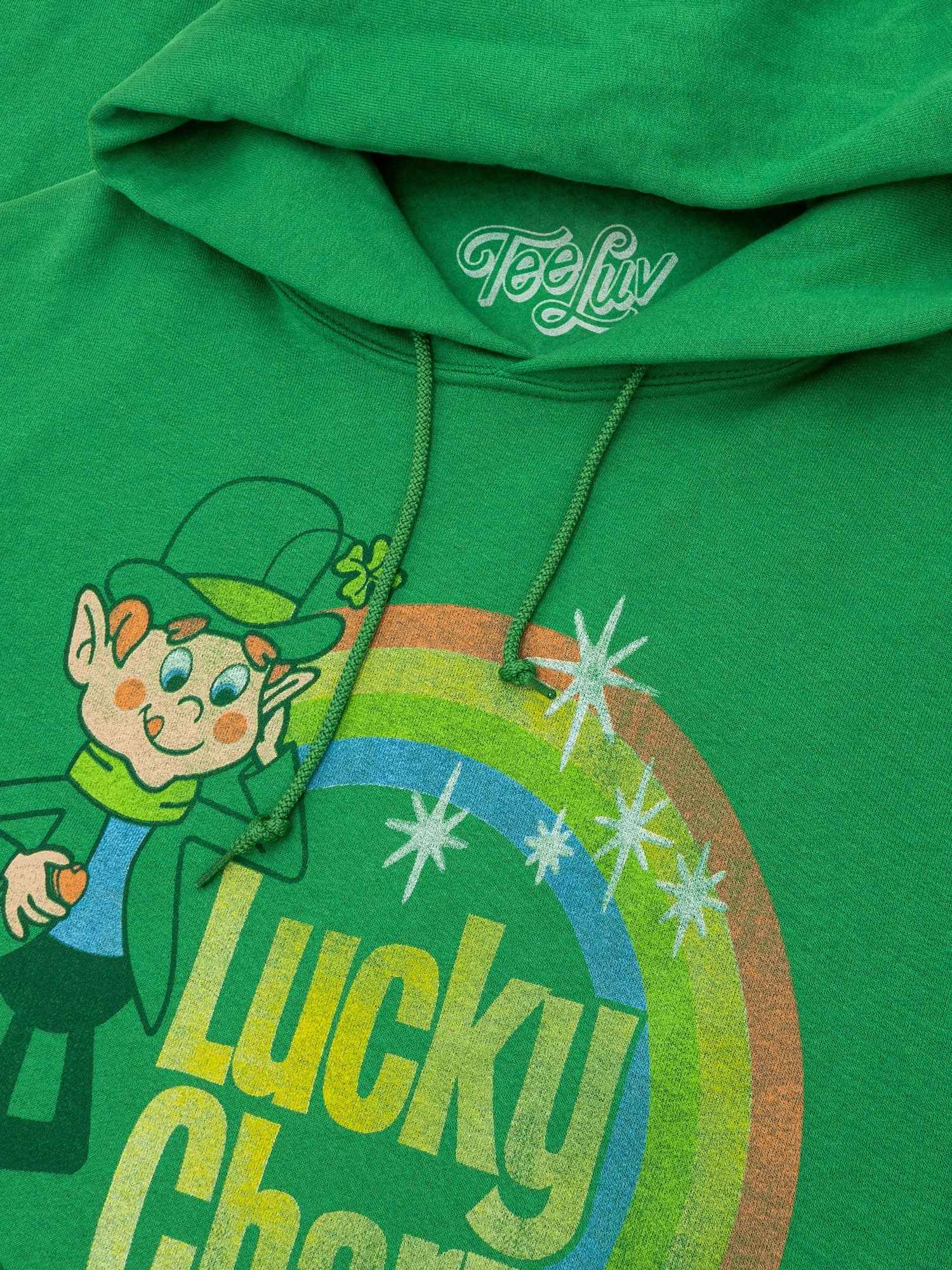 Lucky Charms Lucky the Leprechaun Pullover Hoodie | Kelly Green