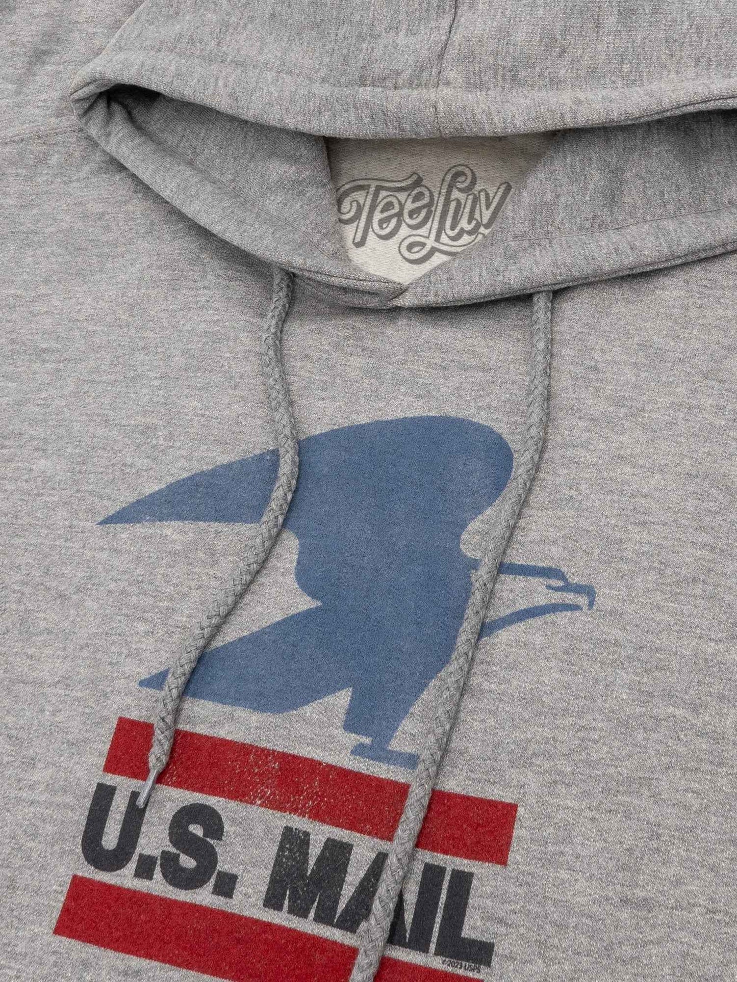 USPS Eagle Logo Pullover Hoodie – Oxford Gray