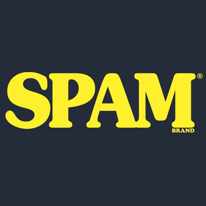 SPAM Logo Pullover Hoodie – Navy Blue