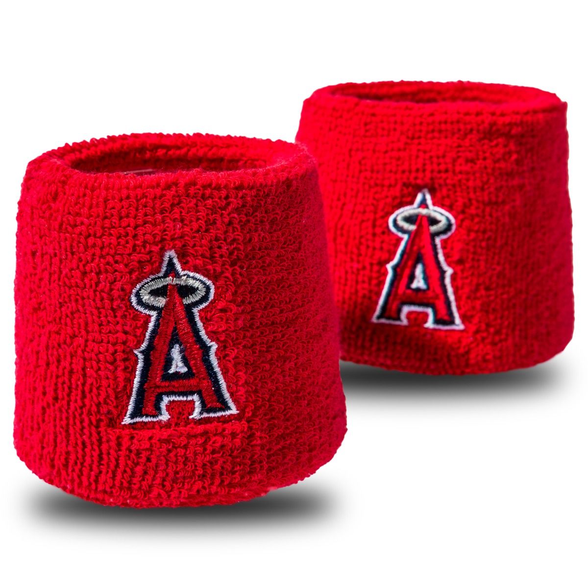 Franklin MLB 2.5" Wristbands | Official Team Logo | Terrycloth | One Size | 29 Teams - Niksstuff