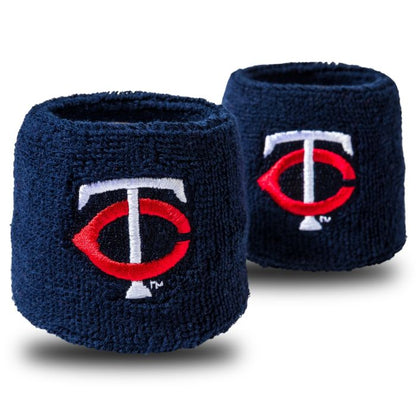 Franklin MLB 2.5" Wristbands | Official Team Logo | Terrycloth | One Size | 29 Teams - Niksstuff
