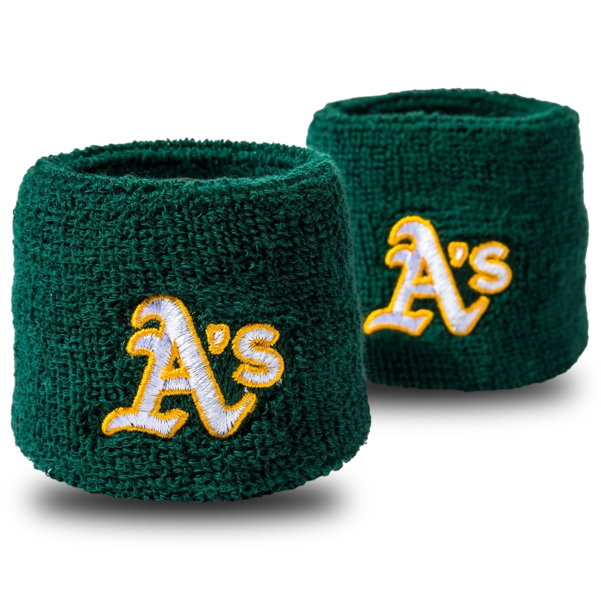Franklin MLB 2.5" Wristbands | Official Team Logo | Terrycloth | One Size | 29 Teams - Niksstuff