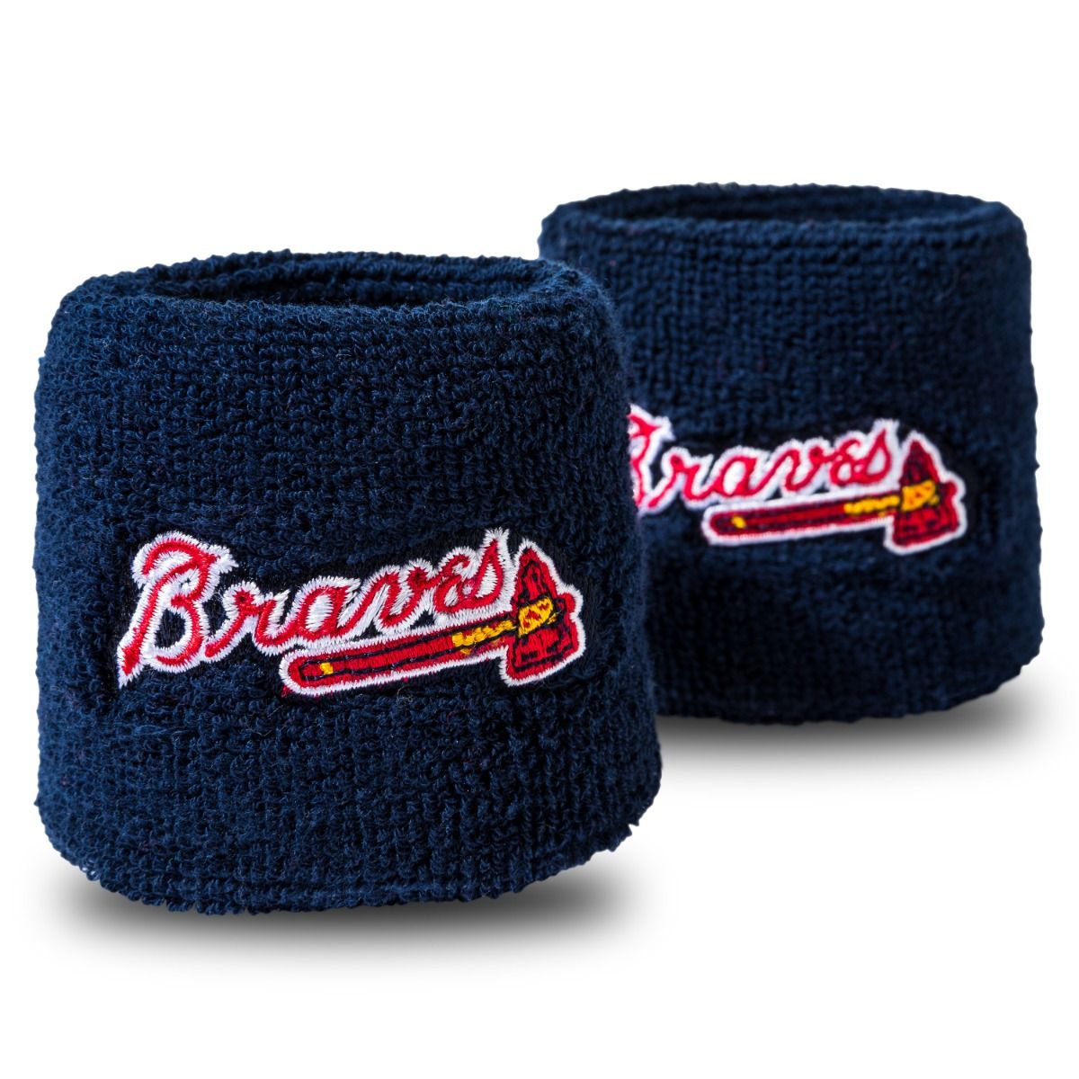 Franklin MLB 2.5" Wristbands | Official Team Logo | Terrycloth | One Size | 29 Teams - Niksstuff