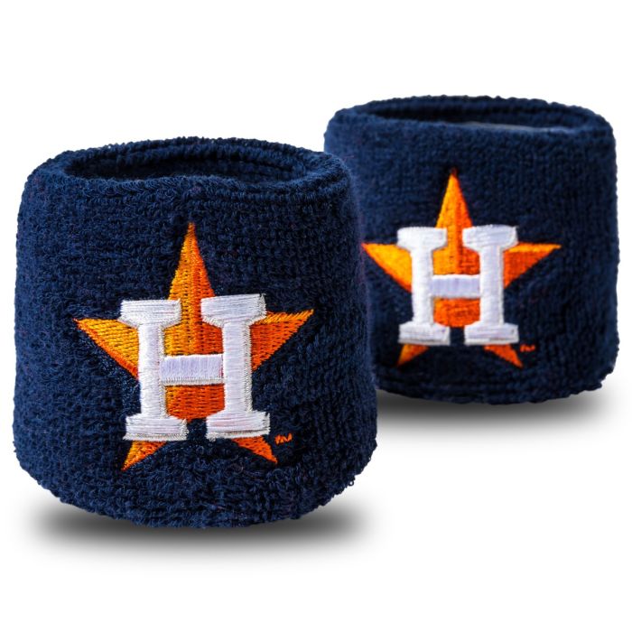 Franklin MLB 2.5" Wristbands | Official Team Logo | Terrycloth | One Size | 29 Teams - Niksstuff