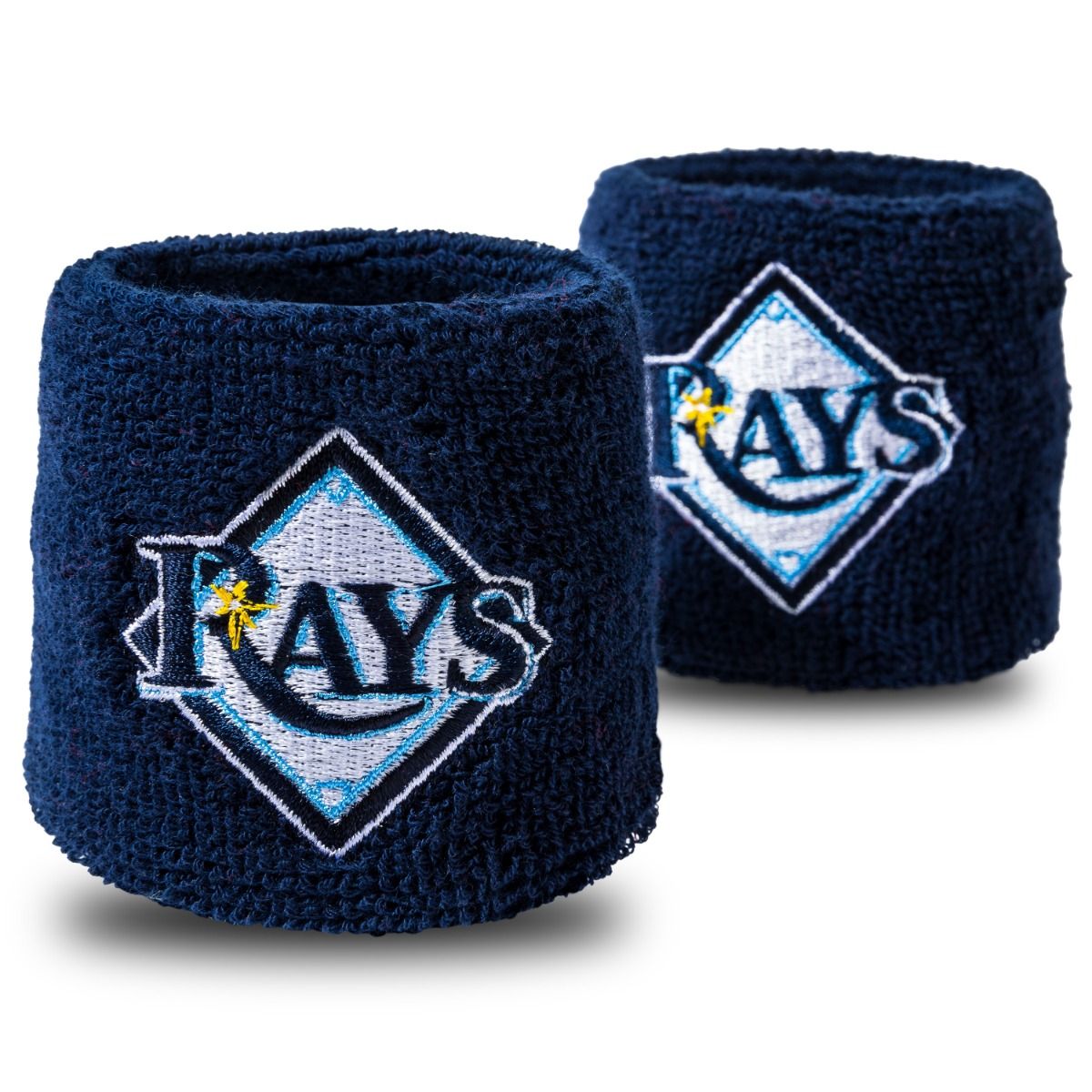 Franklin MLB 2.5" Wristbands | Official Team Logo | Terrycloth | One Size | 29 Teams - Niksstuff
