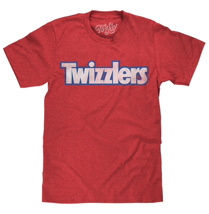 Twizzlers Logo T-Shirt – Red Heather