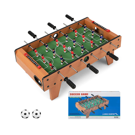 27 Inch Indoor Foosball Table with Legs | Competition Game Table - Niksstuff