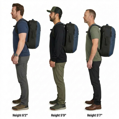 Island Hopper 28L Travel Backpack | 4.9 Stars | Carry-On Personal Item - Niksstuff