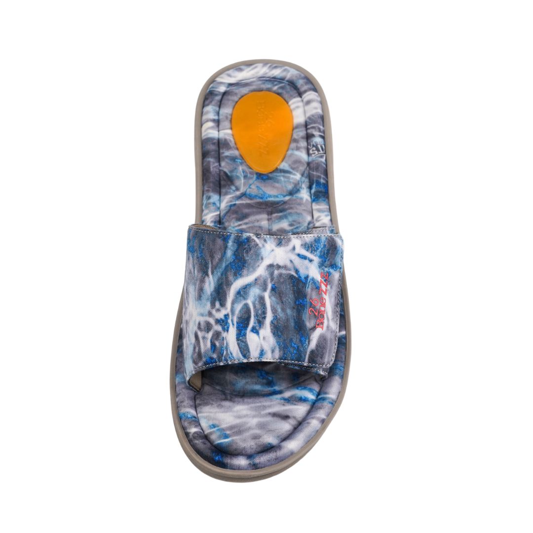 BoneZZZ Glidez Memory Foam Sport Slide - Mossy Oak Steelhead