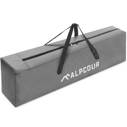 Alpcour Heavy-Duty Camping Cot Bag | 42" | Fits Most Cots & Chairs | Army Green, Grey & Royal Blue