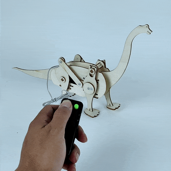 Brachiosaurus Robot DIY Kit | Educational STEM Toy for Kids 8+ - Niksstuff