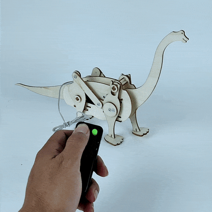 Brachiosaurus Robot DIY Kit | Educational STEM Toy for Kids 8+ - Niksstuff