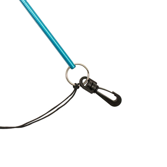 13" Aluminum Lobster Tickle Stick with Measurement Guide & Lanyard by Scuba Choice - Niksstuff
