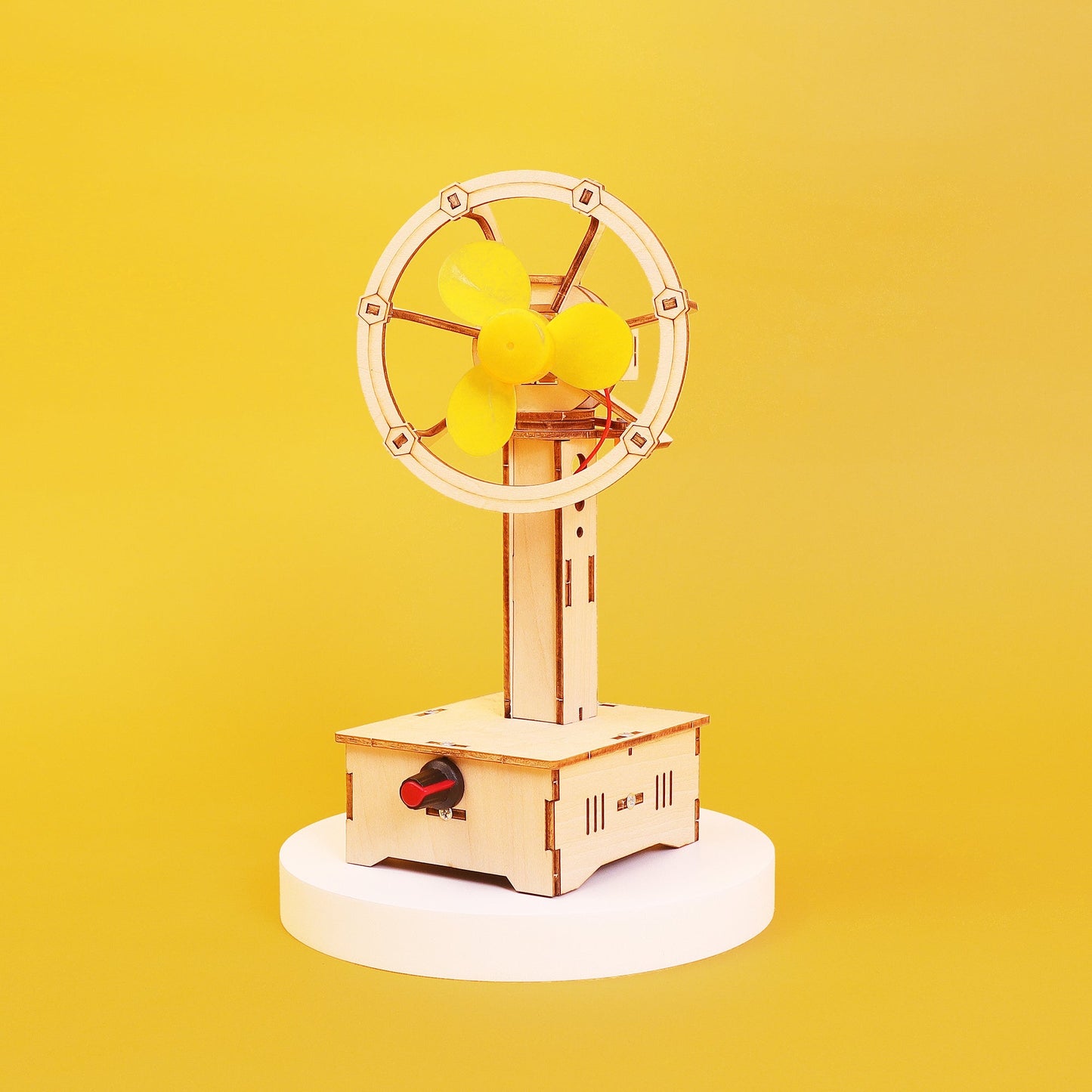 Oscillating Fan DIY Kit | Aerodynamics STEM Toy for Kids Ages 10+ - Niksstuff