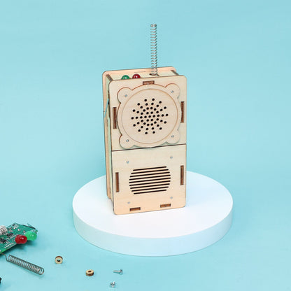 Build & Learn Walkie Talkie STEM Kit | Set of 2 | Ages 8+ - Niksstuff