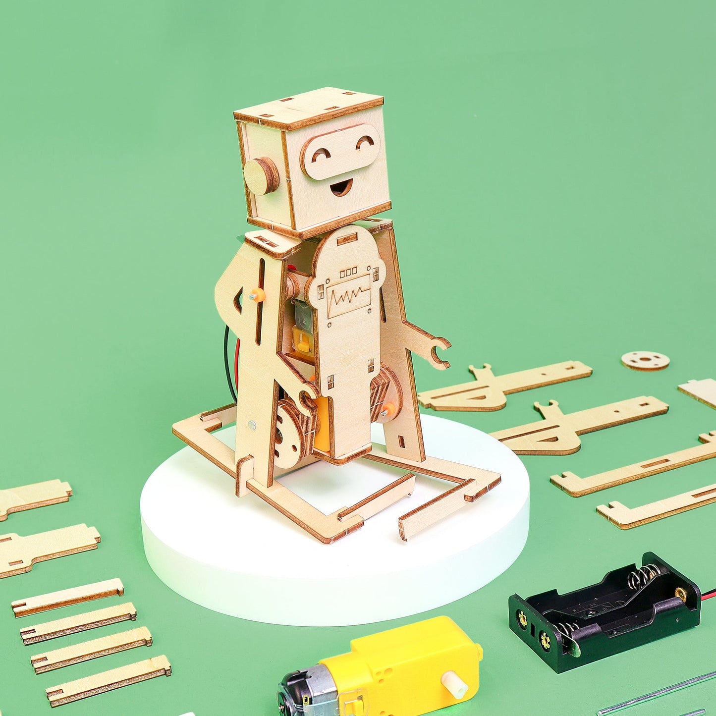 WalkieBot Walking Robot STEM Kit | Build a Robot for Kids Ages 8+ - Niksstuff