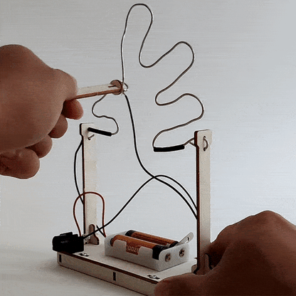 Buzz Wire Game DIY Kit | Educational STEM Toy for Kids Ages 8+ - Niksstuff