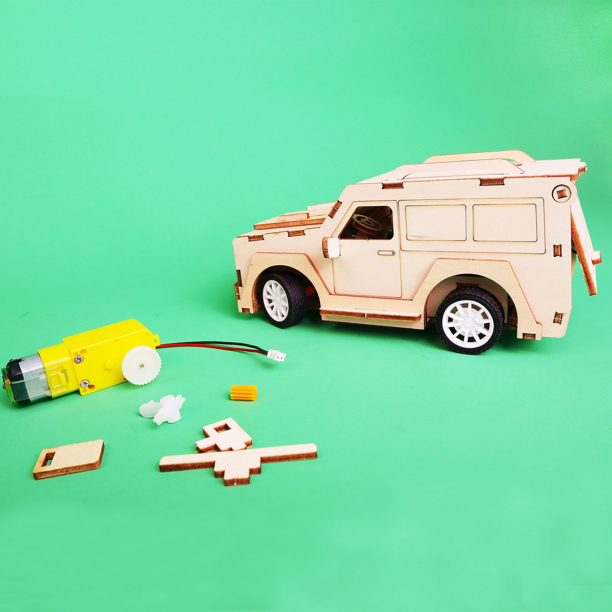 2.4 GHz RC SUV Car DIY Kit | Personalized STEM Toy Ages 12+ - Niksstuff