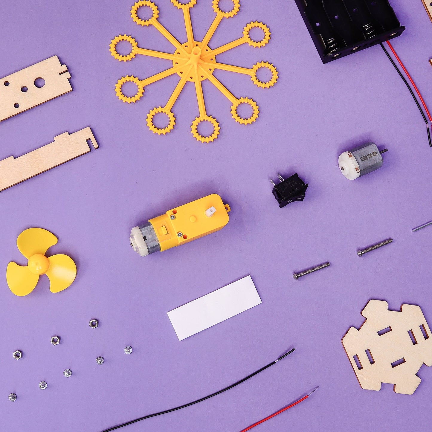 DIY Bubble Machine Kit | Motors & Gears STEM Toy for Kids Ages 6+ - Niksstuff