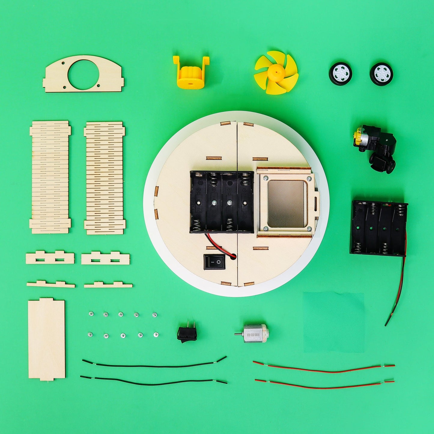 DIY Robot Vacuum Kit | Autonomous Robotics STEM Toy for Kids 8+ - Niksstuff
