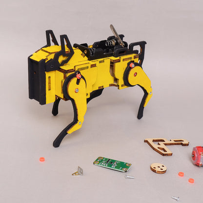 Robot Dog STEM Kit | Sound-Activated DIY Toy for Kids Ages 8+ - Niksstuff