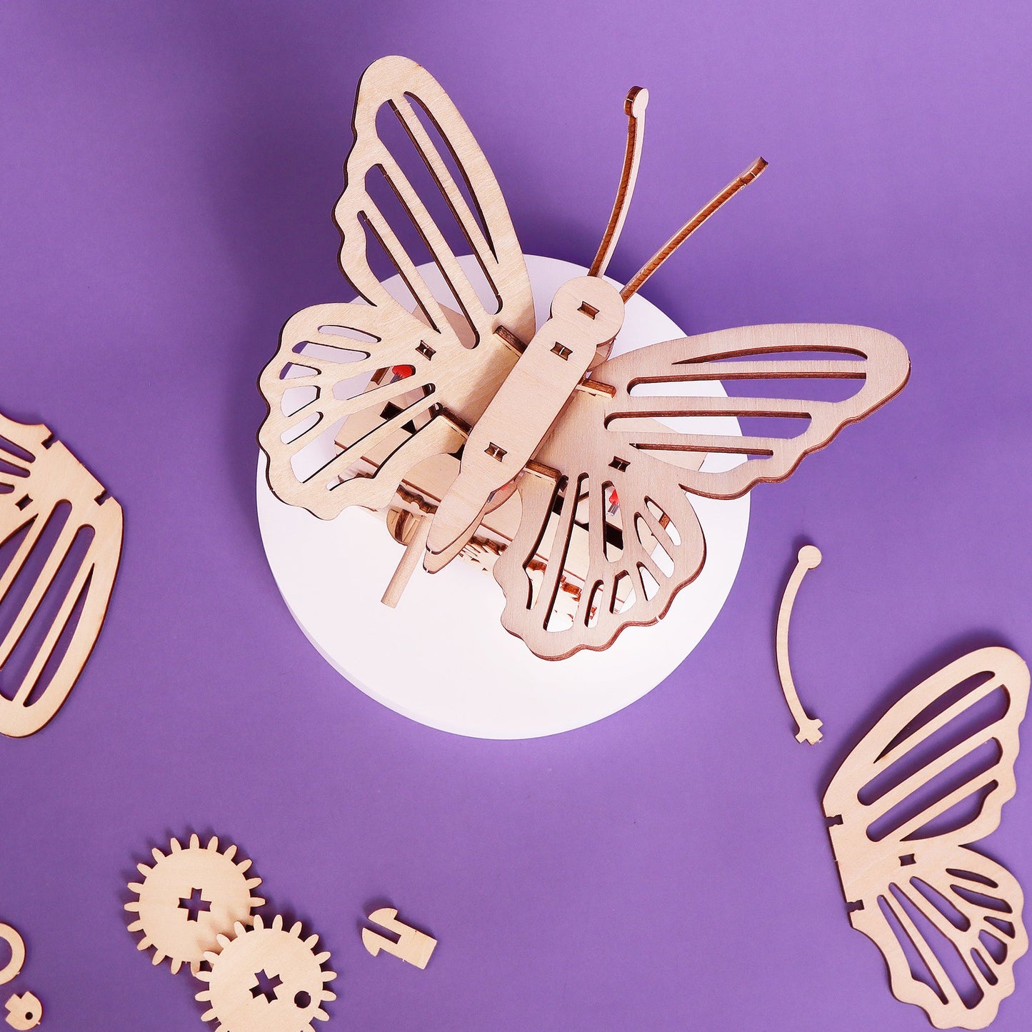 Fluttering Butterfly DIY Kit | Educational STEM Toy for Kids Ages 8+ - Niksstuff
