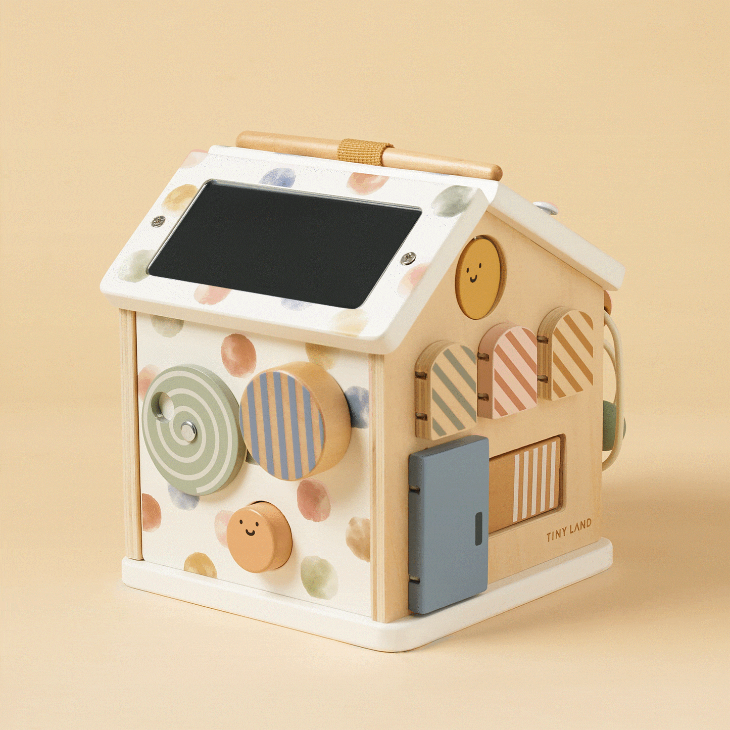 Tiny Land Cottage Activity Cube - Montessori Morandi Toy