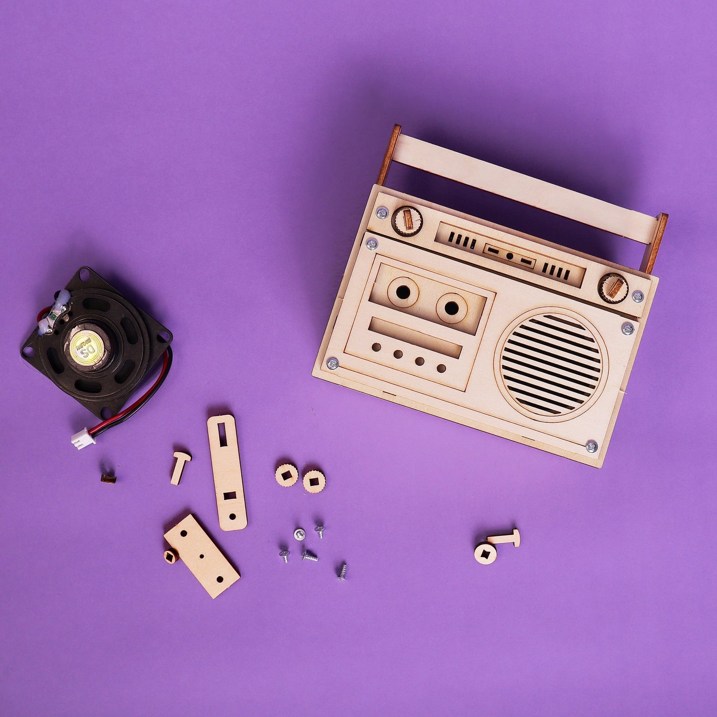 60-Second Voice Recorder DIY Kit | Sound Technology STEM Toy Ages 8+ - Niksstuff