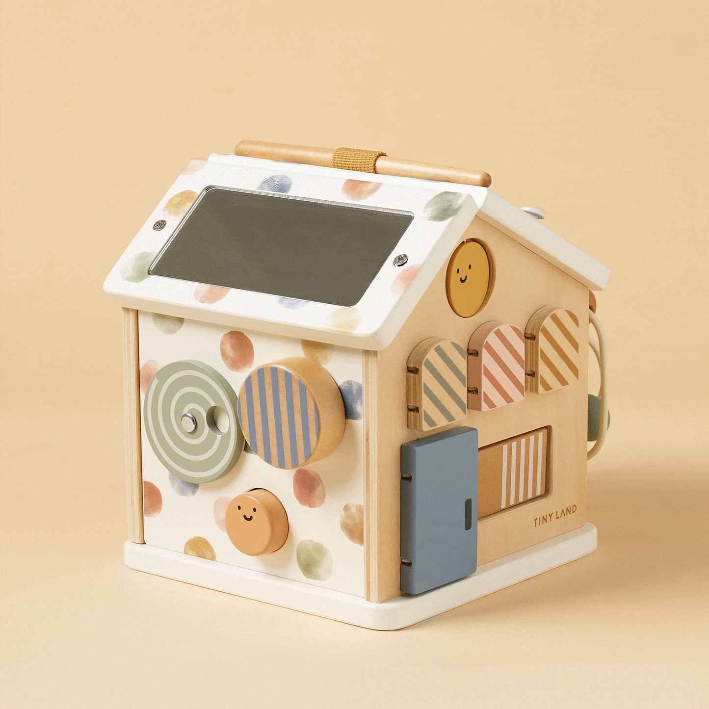 Tiny Land Cottage Activity Cube - Montessori Morandi Toy