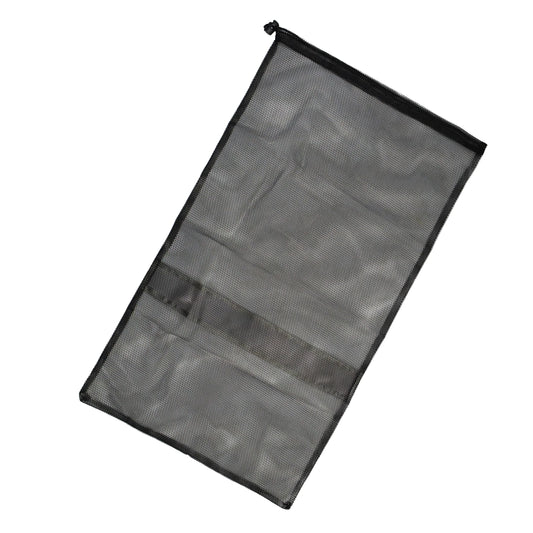Drawstring Gray Mesh Gear Bag 31" x 18" by Scuba Choice - Niksstuff