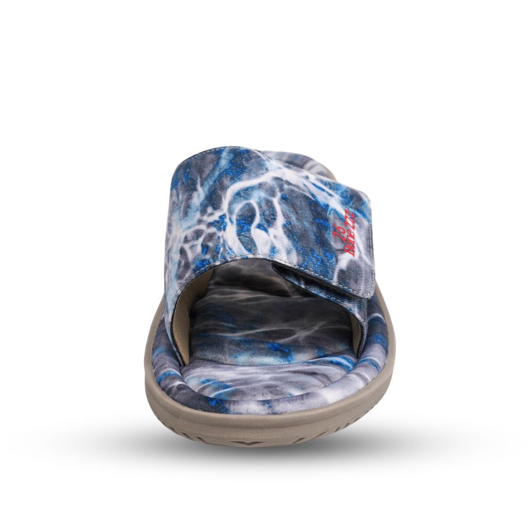 BoneZZZ Glidez Memory Foam Sport Slide - Mossy Oak Steelhead