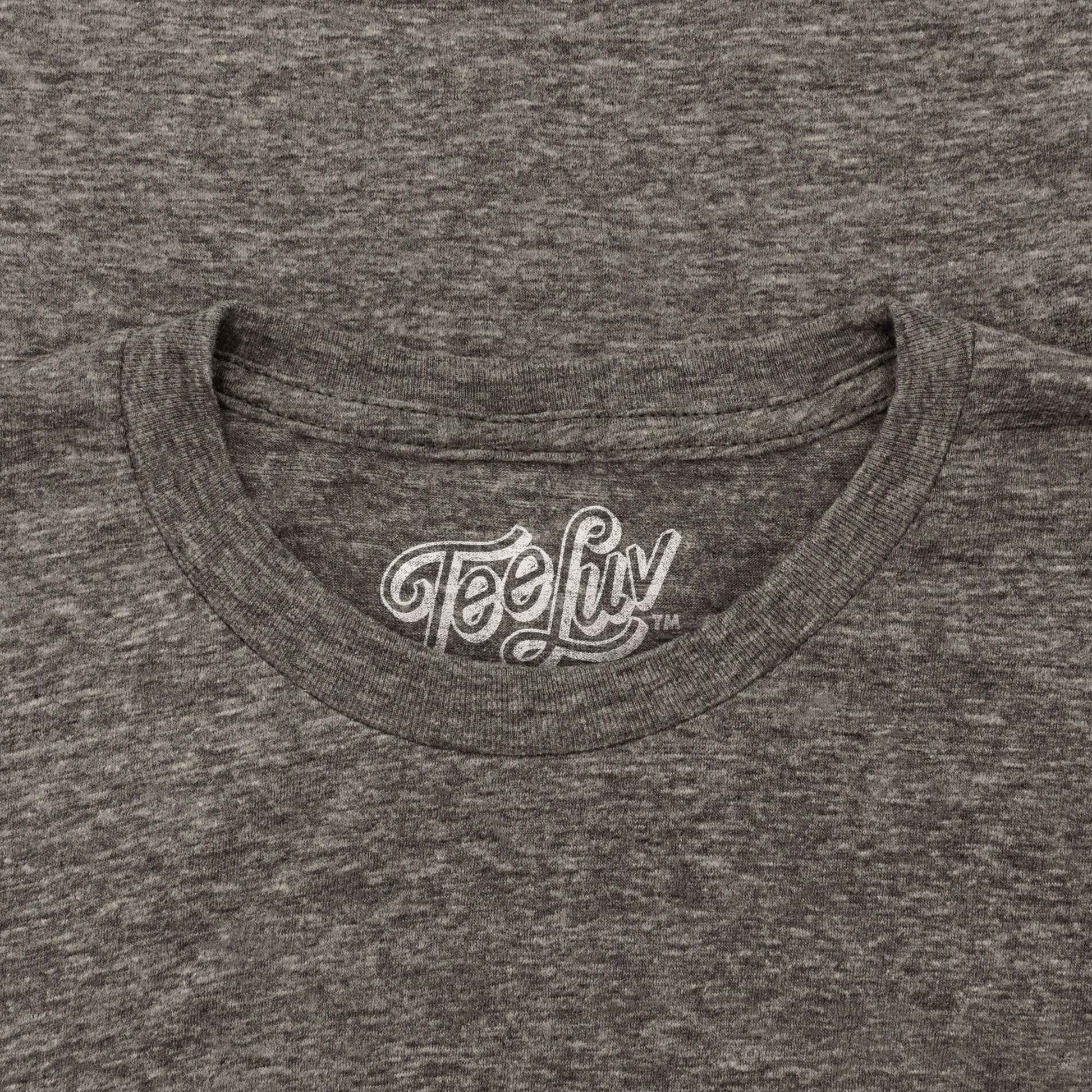 Blue Moon Beer T-Shirt | Vintage Full-Color Logo | Graphite Snow Heather | Poly-Cotton