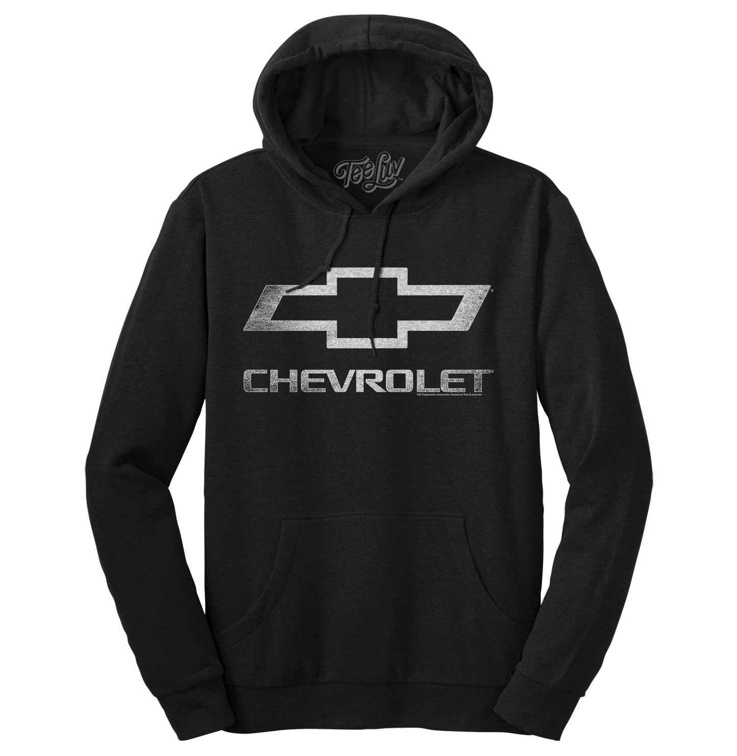 Chevrolet Bowtie Logo Pullover Hoodie | Black