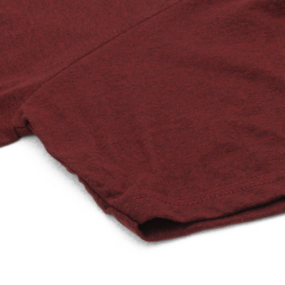 Hamm's Beer T-Shirt | Distressed Brewing Company Logo | Brick Heather