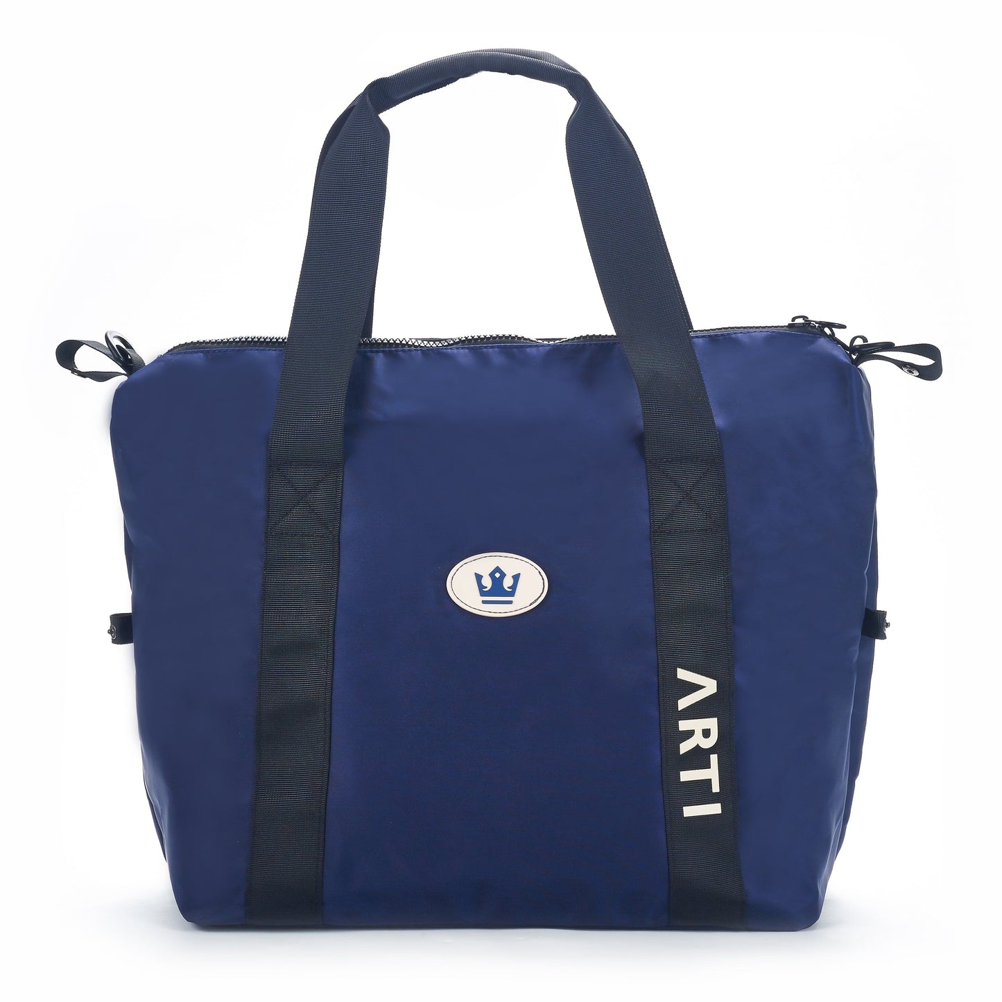 ARTI Signature Duffle Bag | Navy | 17"×13.75"×6.5" | Polyester | Removable Strap | ARTI - Niksstuff