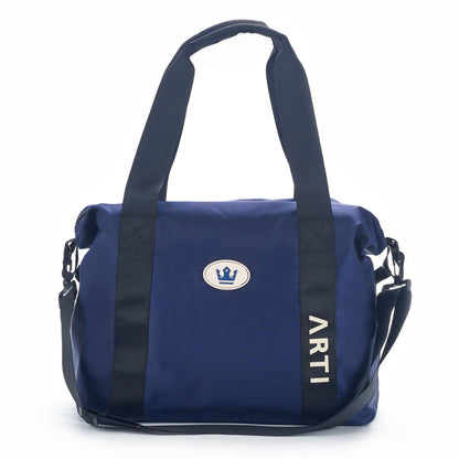 ARTI Signature Duffle Bag | Navy | 17"×13.75"×6.5" | Polyester | Removable Strap | ARTI - Niksstuff