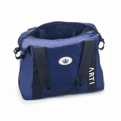 ARTI Signature Duffle Bag | Navy | 17"×13.75"×6.5" | Polyester | Removable Strap | ARTI - Niksstuff