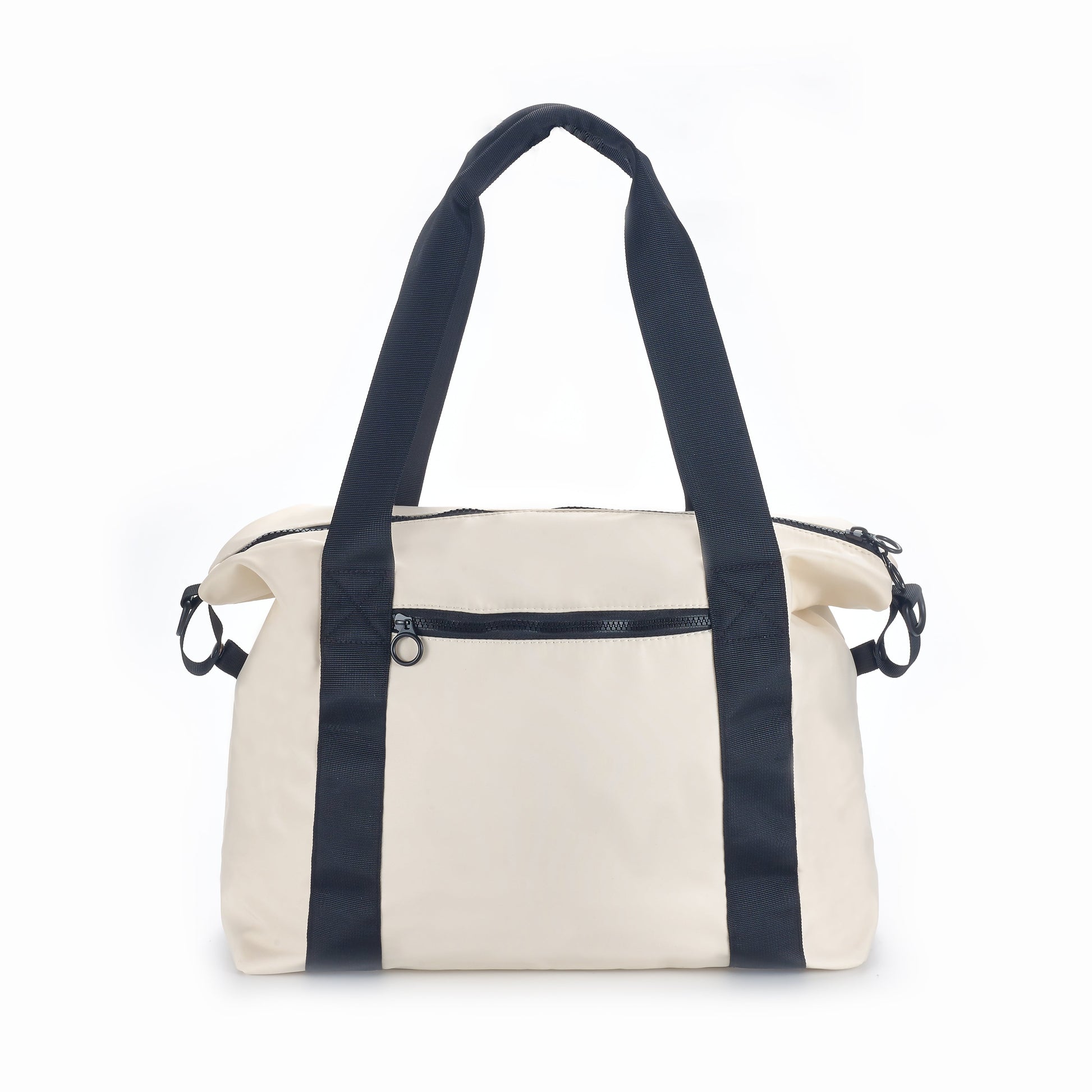 ARTI Signature Duffle Bag | Cream | 17"×13.75"×6.5" | Polyester | Removable Strap | ARTI - Niksstuff
