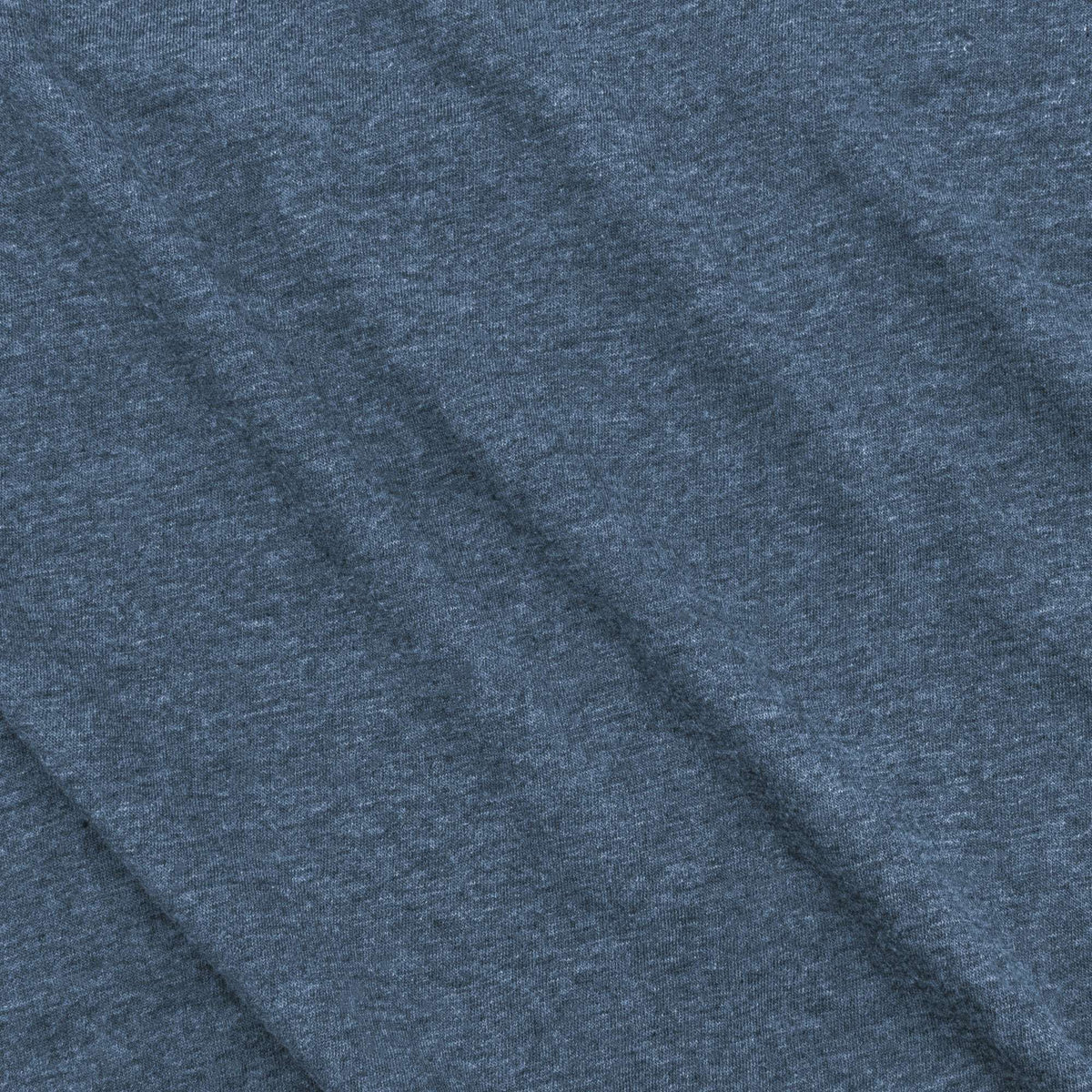 Gray heather T-shirt fabric texture, no visible graphics