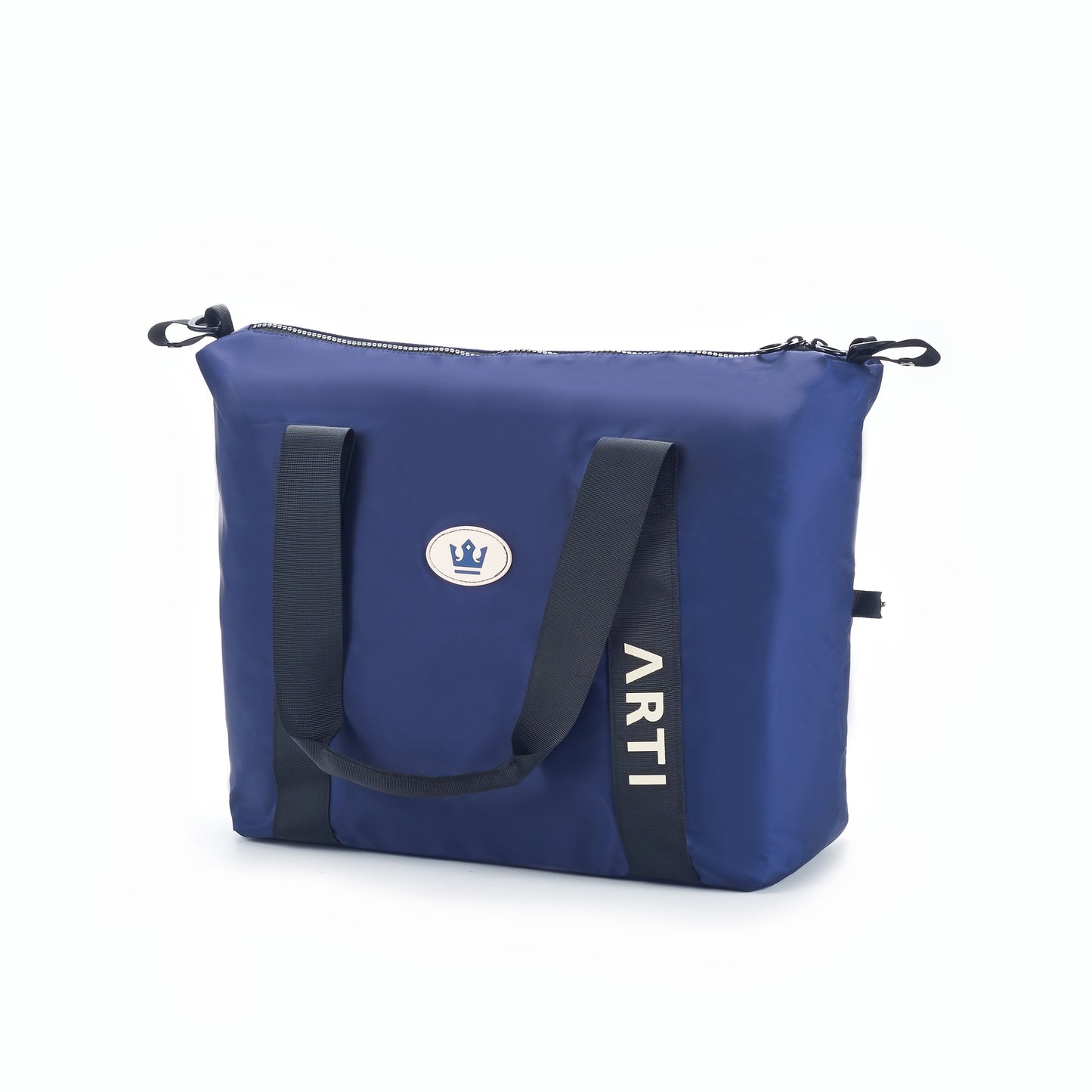 ARTI Signature Duffle Bag | Navy | 17"×13.75"×6.5" | Polyester | Removable Strap | ARTI - Niksstuff
