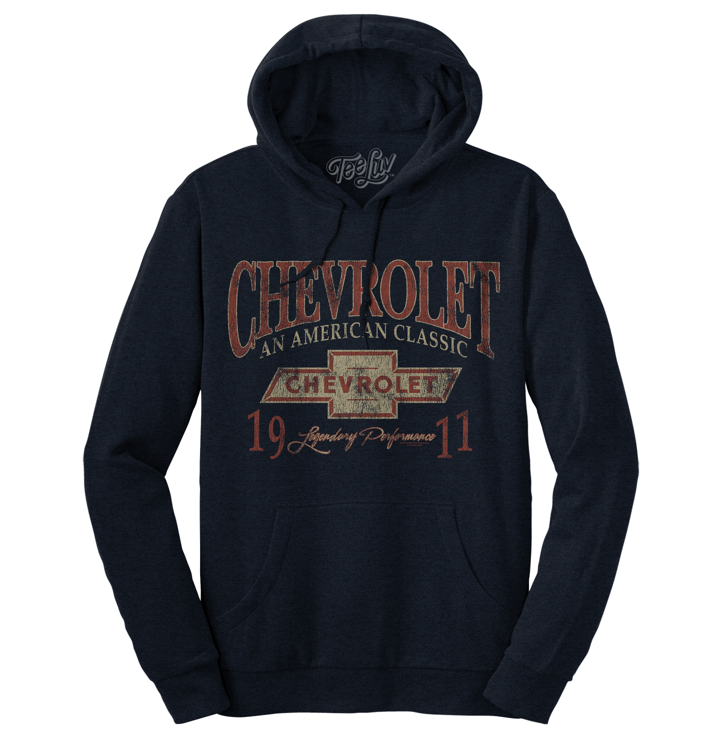 Chevrolet "An American Classic" Pullover Hoodie | Navy