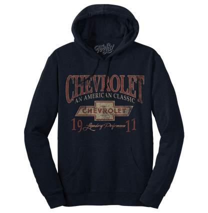 Chevrolet "An American Classic" Pullover Hoodie | Navy