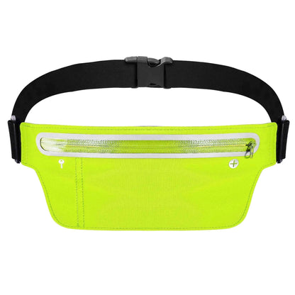 Sport Running Belt Waist Pack | Lycra & Polyester | Phone Up to 6" | Reflective Strip | Unisex