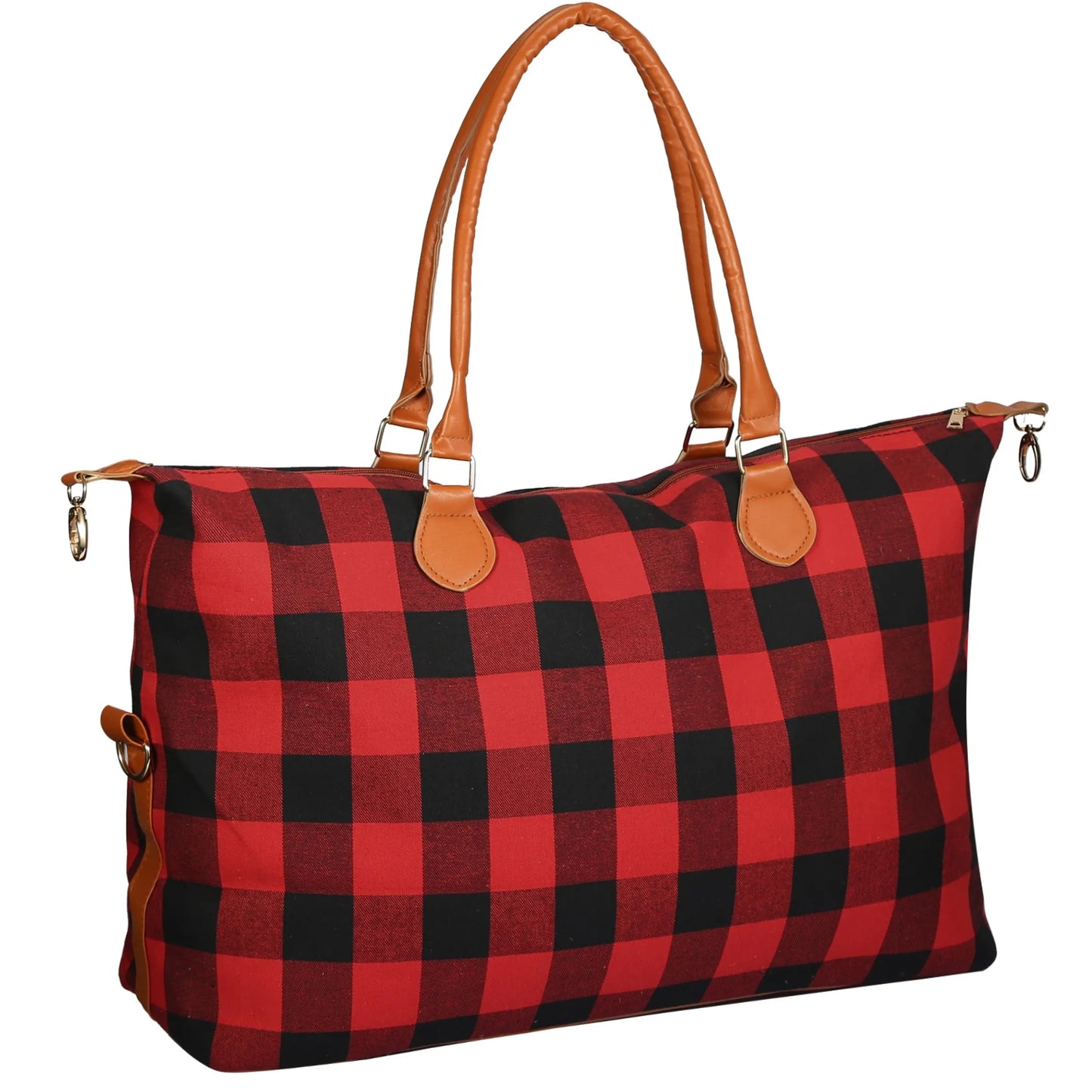 Linx Group Large Cotton Woven Tote Bag | 110 lb Capacity | Red