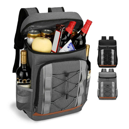 36-Can Leakproof Cooler Backpack — 25L Insulated with Multi-Pocket Design
