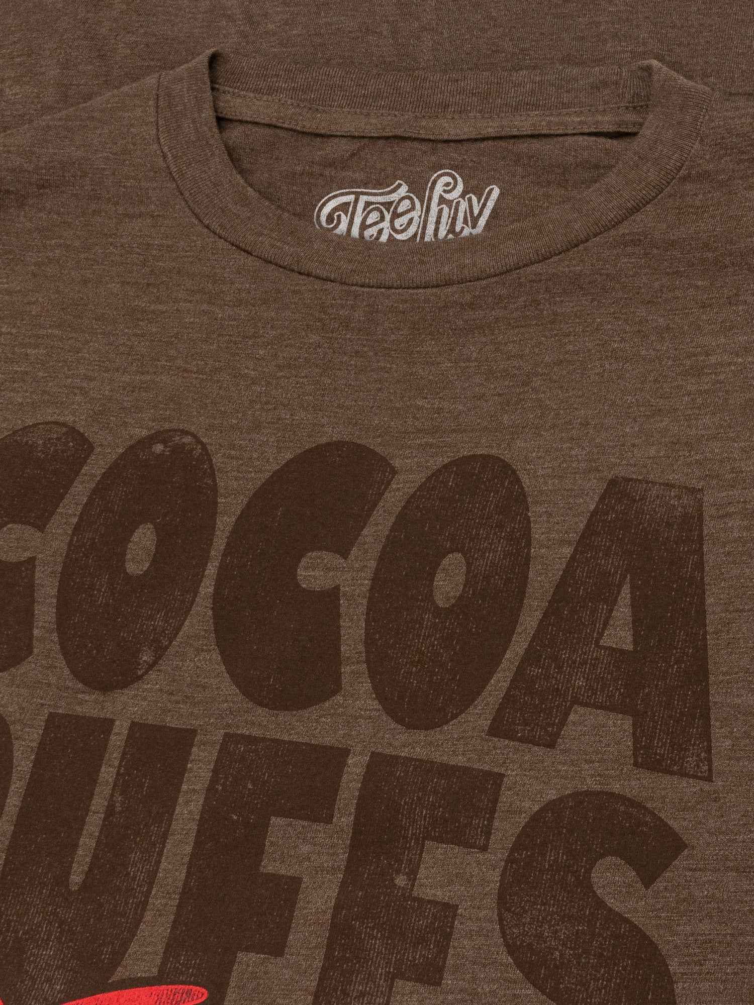Cocoa Puffs "I'm Cuckoo For" T-Shirt | Sonny the Cuckoo Bird | Brown Heather | Poly-Cotton