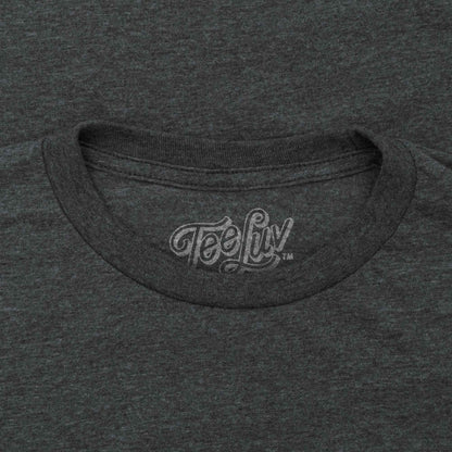 Franken Berry T-Shirt | Monster Cereal Mascot Graphic | Dark Charcoal Heather | Poly-Cotton