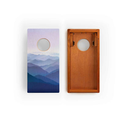 Smoky Mountains National Park Mahogany Pathfinder Cornhole Board Set